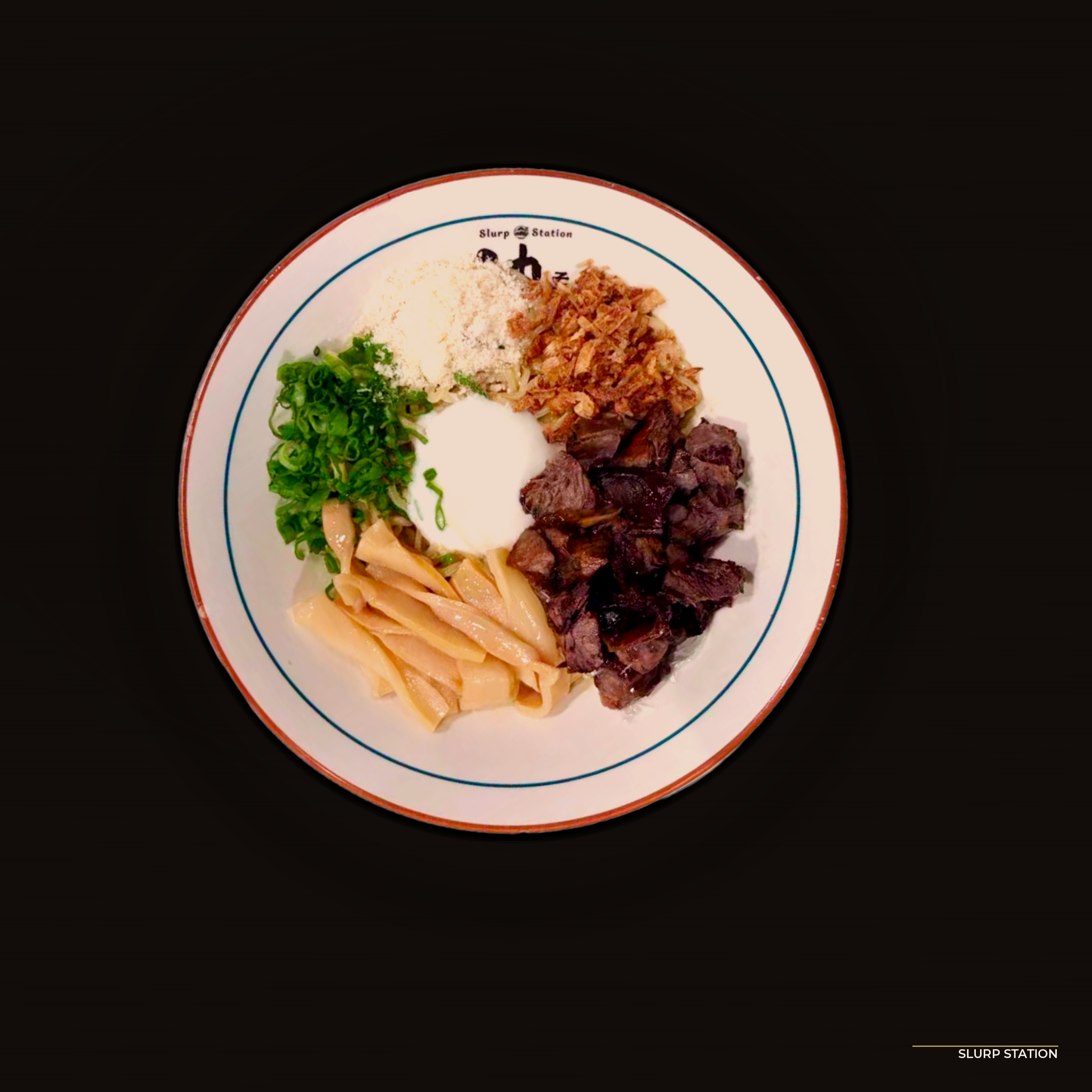 Aburasoba bowl — Seattle's best dry ramen at Slurp Station